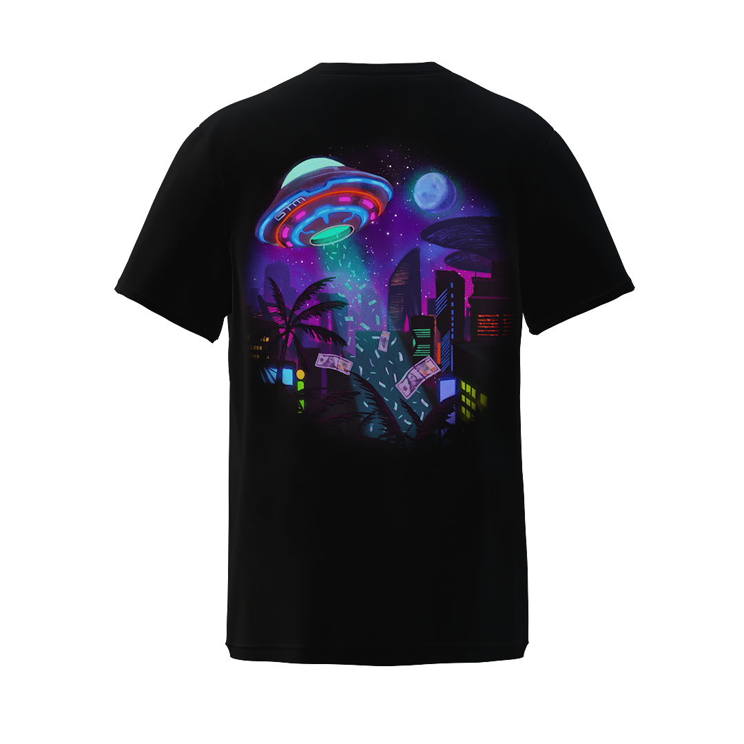 Black UFO Shirt